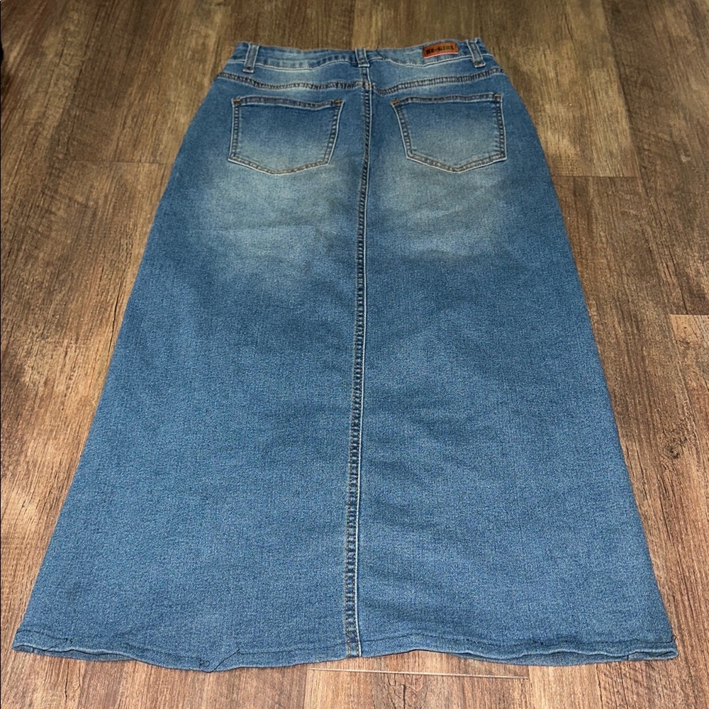 Be-Girl Denim Long Skirt XS - Picture 7 of 7